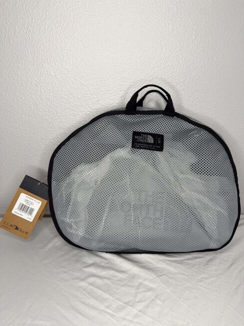 The North Face Gilman Duffel L Size Large Black Duffel Bag